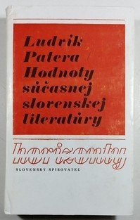 Hodnoty súčasnej slovenskej literatúry ( slovensky )