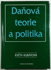 Daňová teorie a politika - 