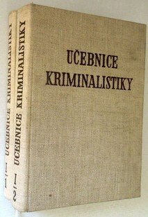 Učebnice kriminalistiky I/1,2