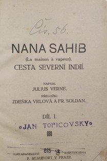 Nana Sahib I. - II. - Cesta severní Indií