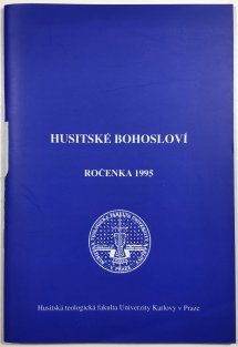 Husitské bohosloví - ročenka 1995