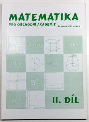 Matematika pro obchodní akademie III. - 