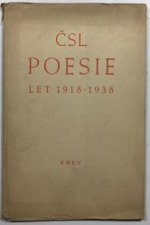 ČSL.poesie let 1918-1938 - 