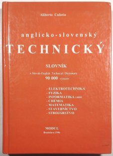 Anglicko-slovenský technický slovník a Slovak-English Technical Dictionary