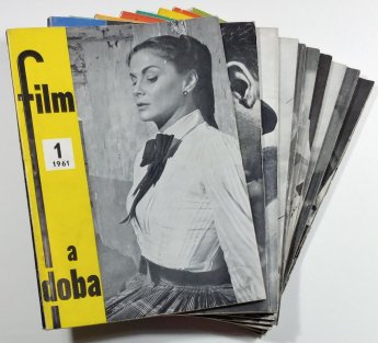 Film a doba ročník 7 / 1961 ( konvolut 10 čísel- chybí čísla 8 a 9 )