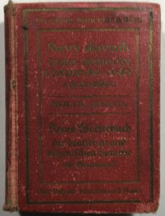 Nový kapesní slovník jazyka českého a německého s mluvnicí