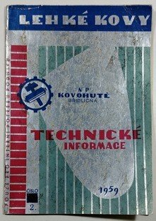 Lehké kovy - technické informace