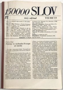 150000 slov - texty odjinud VII/88/19