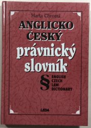 Anglicko-český právnický slovník - 