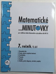 Matematické minutovky  7. ročník/ 2. díl
