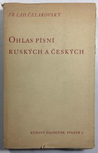 Ohlas písní ruských a českých