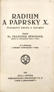 Radium a paprsky X