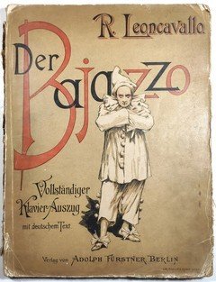 Der Bajazzo (Pagliacci) - drama in zwei Akten