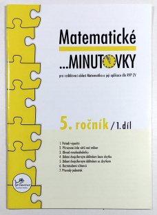 Matematické minutovky pro 5. ročník - 1. díl