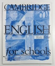 Cambridge English for Schools  - Tests 4 - 