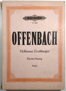 Hoffmanns Erzählungen - Oper in 3 Akten