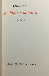 Za hlasem domova - balada