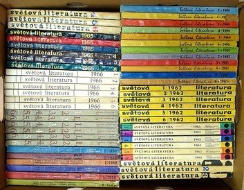 Světová literatura - roč. 1960 - 1968 ( komplet 54 čísel)