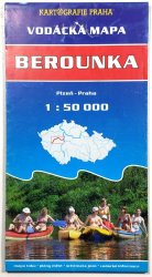 Vodácká mapa - Berounka 1:50 000 - Plzeň-Praha