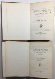 Tajnosti pražské I-II