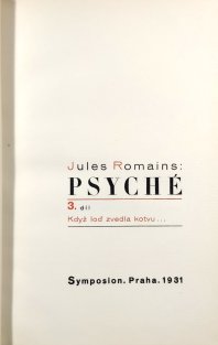 Psyché 3.díl - Když loď zvedla kotvu...