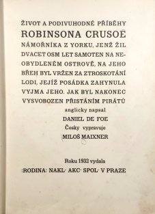 Robinson Crusoe