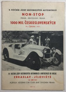1000 mil československých / Zbraslav-Jíloviště  1971