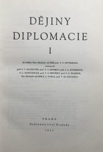 Dějiny diplomacie 1
