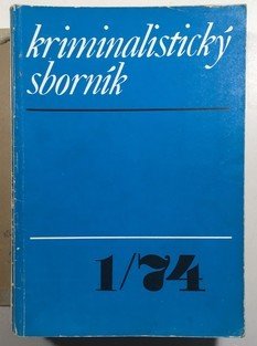 Kriminalistický sborník 1-12/74