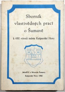 Sborník vlastivědných prací o Šumavě