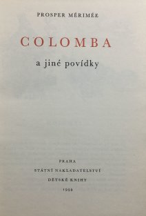 Colomba a jiné povídky