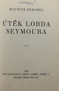 Útěk lorda Seymoura