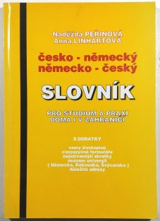 Česko-německý a německo-český slovník pro studium a praxi doma i v zahraničí s dodatky