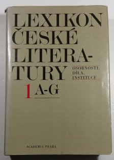 Lexikon české literatury 1 / A - G