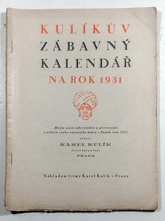 Kulíkův veselá kalendář 1931