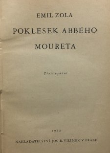 Poklesek abbého Moureta