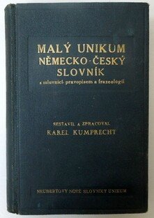 Malý unikum německo-český a česko-německý slovník