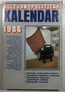 Kultúrnopolitický kalendár 1986