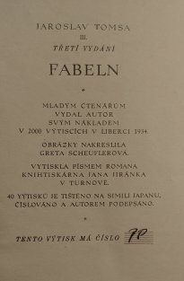 Fabeln - Bajky