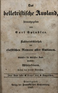 Whitefriars; oder, Die Tage Karls des Zweiten (2v 1)