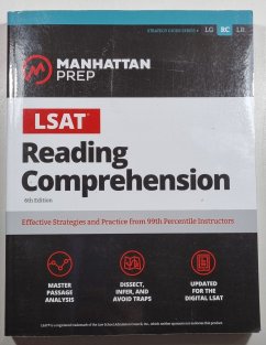 Reading Comprehension Strategy Guide, 6th Edition ( Manhattan Prep)