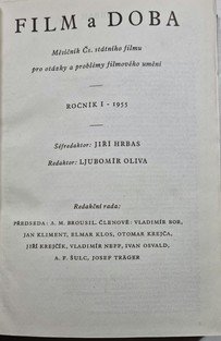 Film a doba ročník 1/ 1955