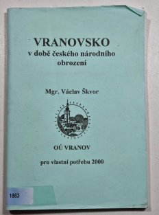 Vranovsko v době českého národního obrození
