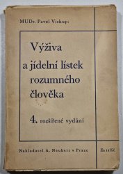Výživa jídelní lístek rozumného člověka - 