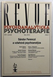 Revue psychoanalytická psychoterapie  1/2012