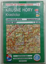 mapa - KČT 03 - Krušné hory - Kraslicko - 1:50 000