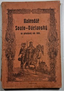 Kalendář svatováclavský na přestupný rok 1920