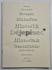 Dějepisec / Historian D4  2/2008 - 