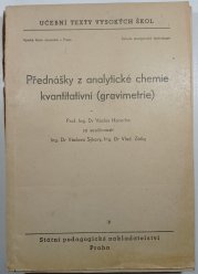 Přednášky z analytické chemie kvantitativní (gravimetrie) - 