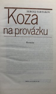 Koza na provázku